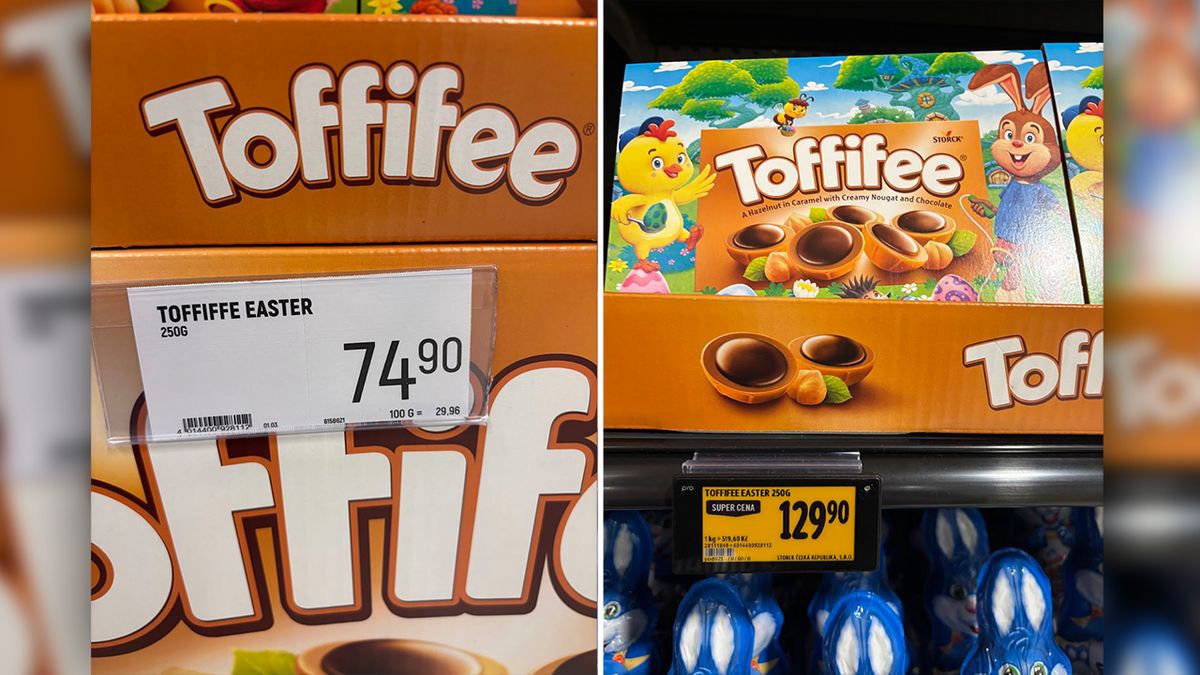 Zajíček na obalu zdraží čokoládu i o 80 korun na kilogram